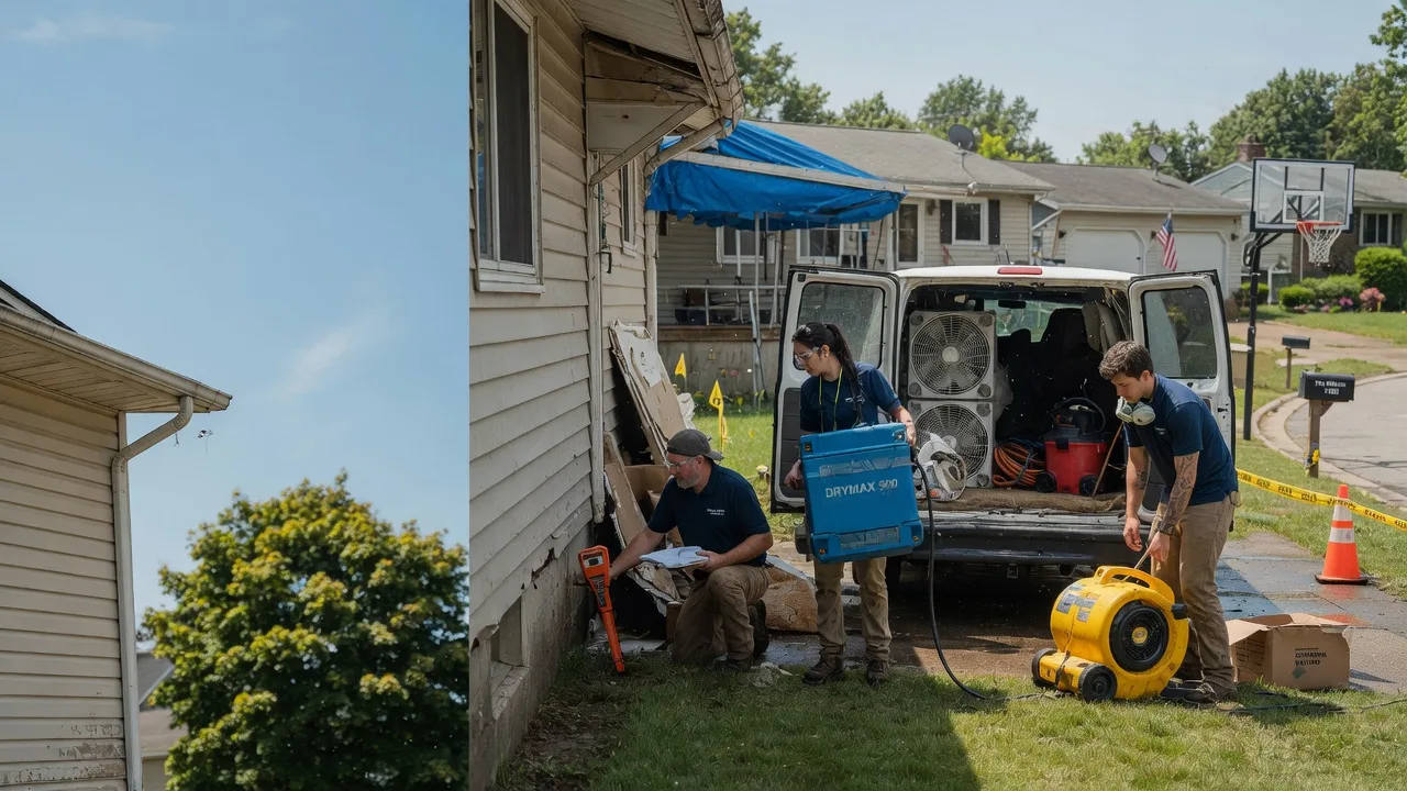 Ceiling Leak Cleanup in Parma, OH near me