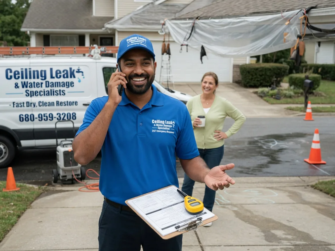 Ceiling Leak Cleanup Parma, OH FAQs